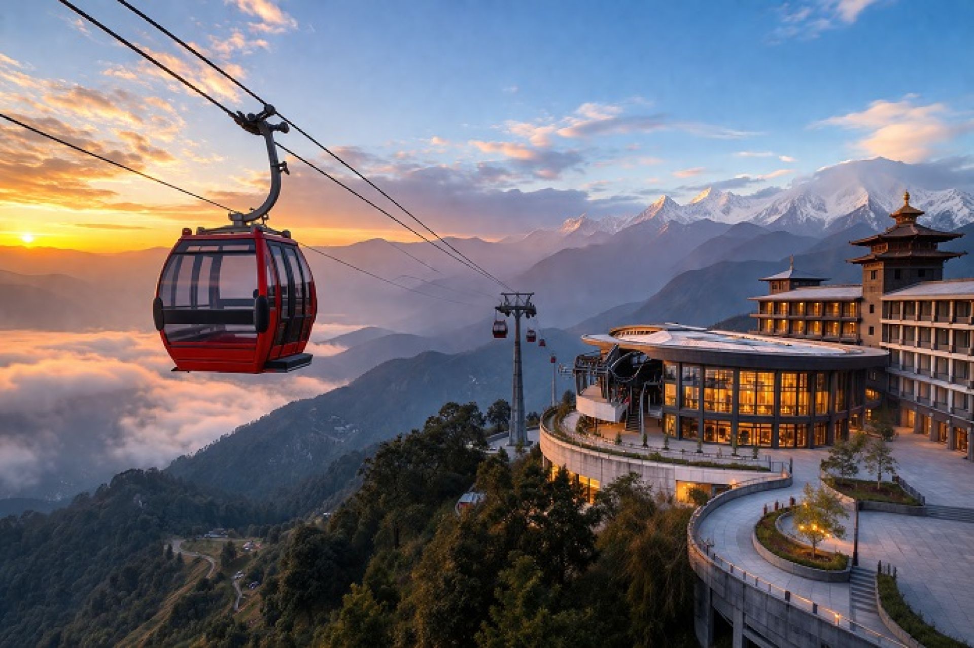 आइएमई ग्रुपको चार अर्बको मेगा प्रोजेक्ट: होटल र क्यासिनोसहितको ‘जाल्पादेवी केबलकार’ निर्माण तीव्र